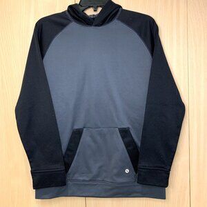 Xersion Youth Men Athletic Hoodie Long Sleeves Pockets. Size XL 18/20 Gray